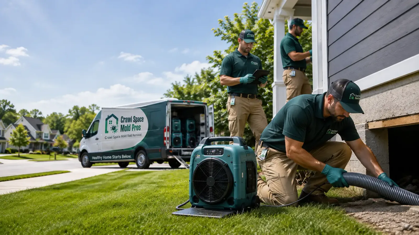 Crawl Space Mold Removal in Wilton, CA
